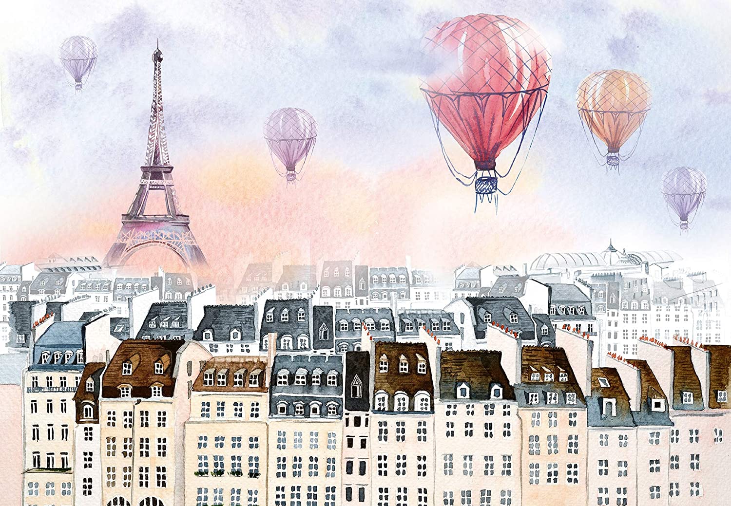 Пазл Воздушные шары в Париже 300 элементов  